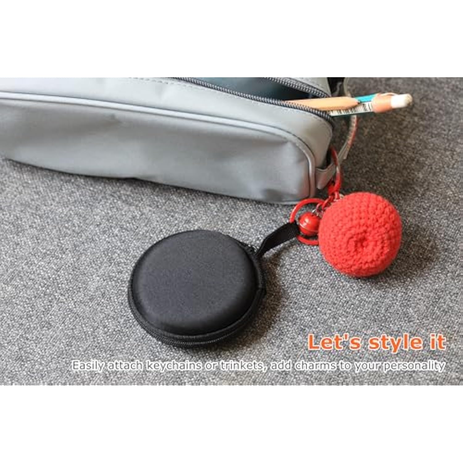 2 Pcs Mini-Portable Hard Shell Earbuds Case For Apple Earpods Headphones Usb-C Wired Ear Buds, For Samsung Galaxy Wired Earbuds, For Jbl Endurance Run 2, Travel Case For Earphones And Earplugs