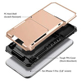 Rose Gold iPhone 11 Pro Case with Card Holder and Wallet Function