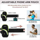 Armband Cell Phone Holder For Running Workout Exercise Sports Phone Arm Bands Pouch Bag, Running Armband For Iphone16 15 14 13 12 11 Pro Max Xs Xr X Plus Samsung Galaxy Up To 6.9"