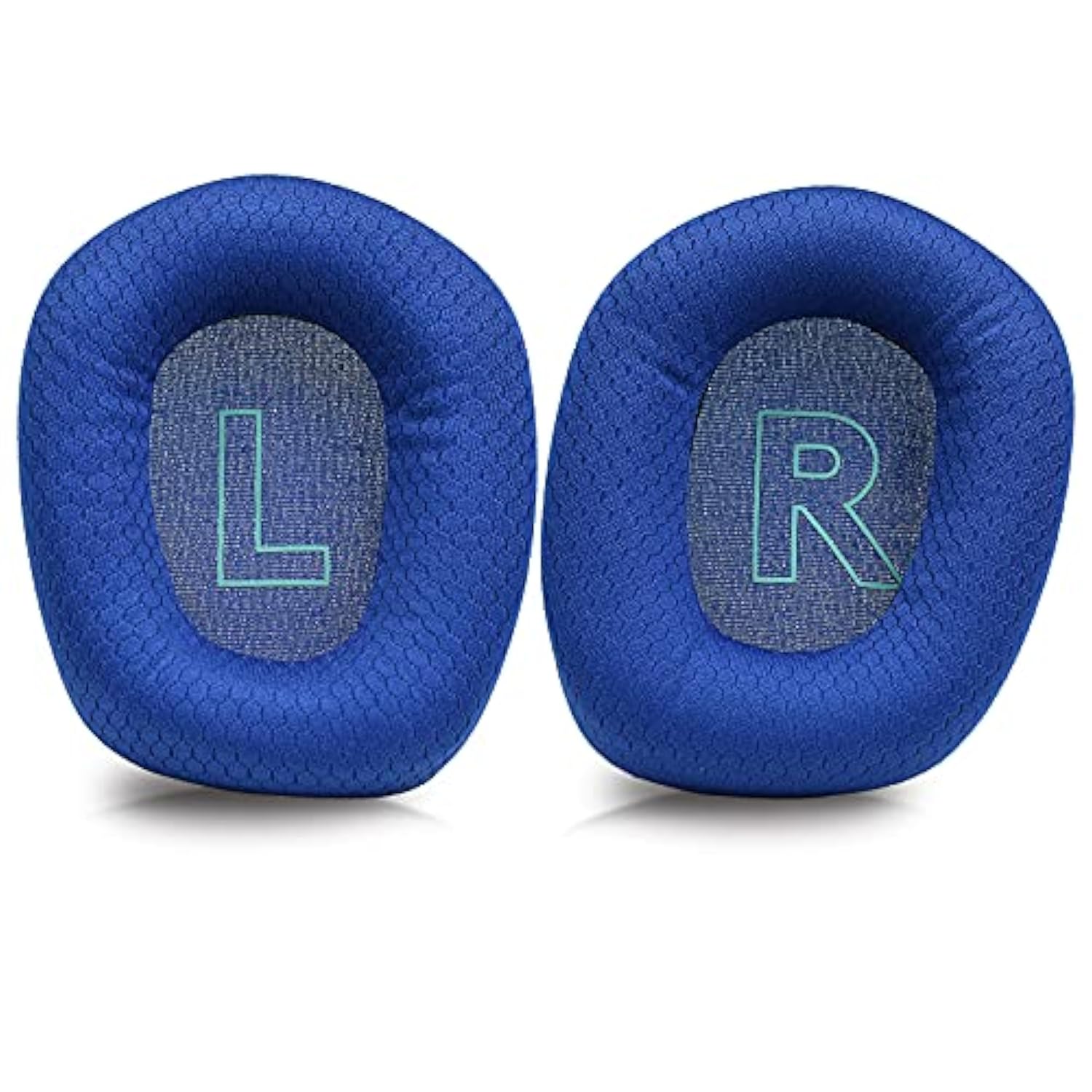 Ear Pads Cushion, Replacement Fabric Earpads For Logitech G733 Wireless Gaming Headset (Blue)