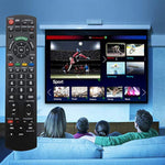 Universal Remote Control For Panasonic Tv Remote Control Works For All Panasonic Plasma Viera Hdtv 3D Lcd Led Tv/Dvd Player/Av Receiver - No Program Needed