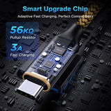 Gold Usb C Cable 3.3Ft Fast Charging, 2-Pack Type C Cable Braided Usb To Usb C