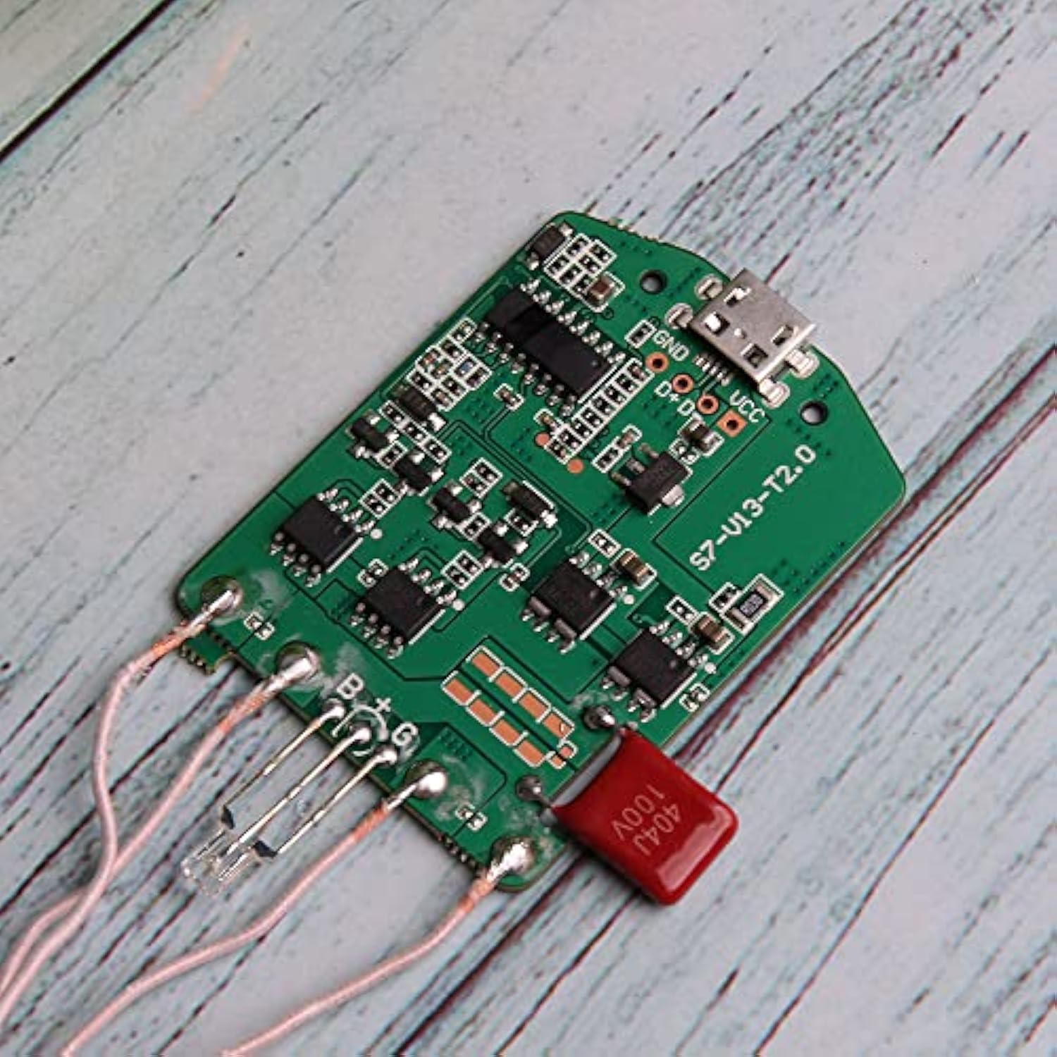 1 Pcs 10W Qi Fast Charging Wireless Charger Pcba Circuit With Board Coil