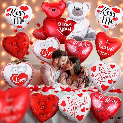 I Love You Balloons Heart Shaped Balloons and Valentines Balloons