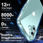 for iPhone 16 Case Clear,[Anti-Yellowing]