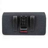 Dual Phone Holster Pouch Case For 2 Phones, Double Decker Belt Clip Case For All Iphone (16 15 14 13 12 11) Pro Max/Plus, Samsung Galaxy (S23 S22 S21 S20) Ultra/Plus/Fe (Large)