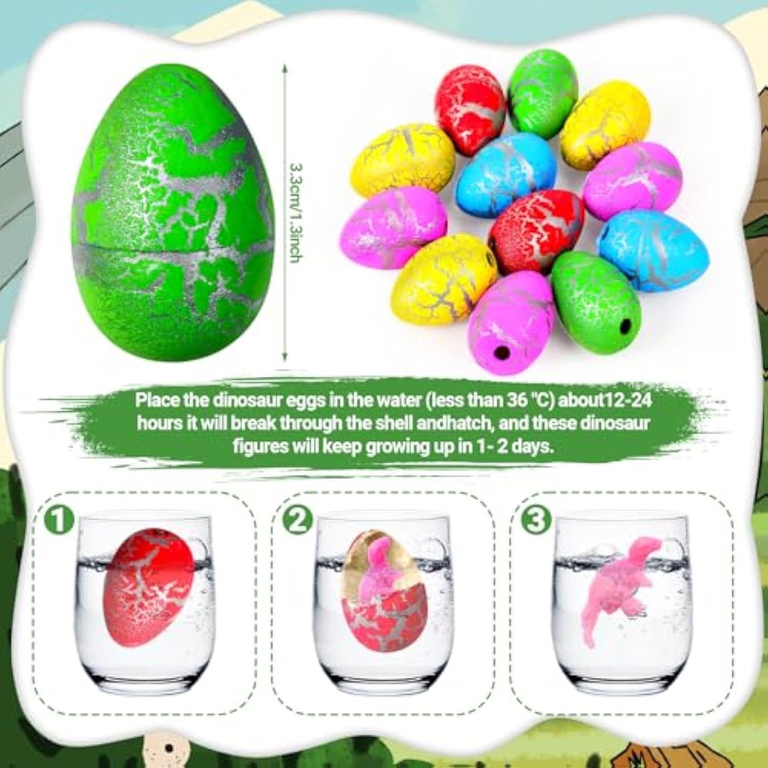 107 Pcs Dinosaur Birthday Party Favors Piñata Set Dino Decoration 16.5 X 11.8 X 3.1 Inch Dinosaur Birthday Piñata With Stick Blindfold For Party Favors(Green,Lovely)