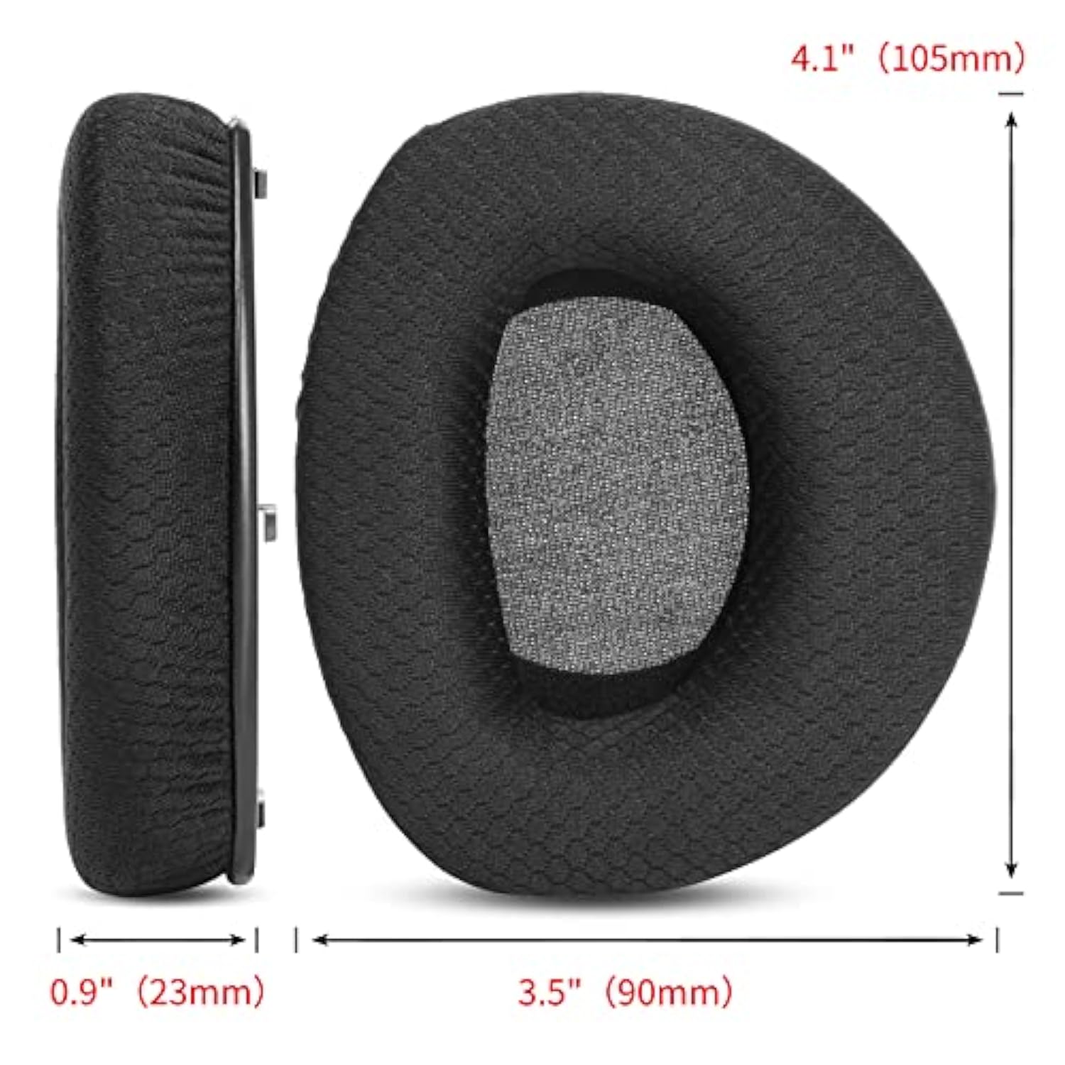 Ear Pads Replacement Ear Cushions Compatible With Sennheiser Rs160/Rs170/ Rs180, Hdr160/Hdr170 /Hdr180 Headphones Ear Pads Cover Parts Headband