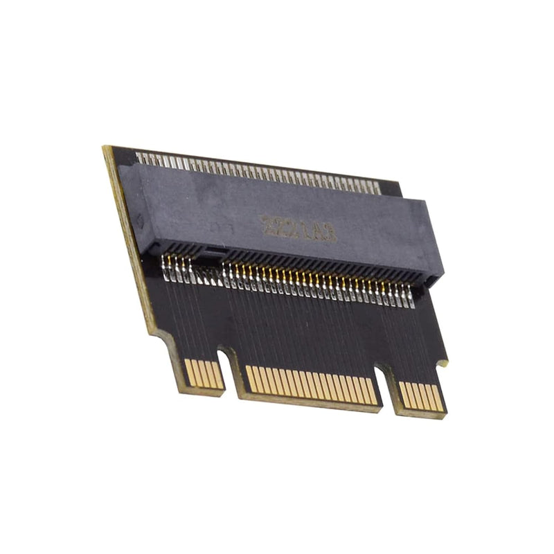 Cablecc NGFF B+M Key NVME M-Key Male to Female 22x30mm to 22x42mm Extension Ad