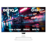 Media Monitor Ew270Q Qhd Resolution, 90% P3 Color Coverage, 200Hz Refresh Rate, Dual 5W Speakers, 65W Usb-C, Exceptional Audiovisual Enjoyment