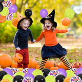 Halloween Latex Balloons Black Orange Green Inflatable Toys for Halloween Party Supplies