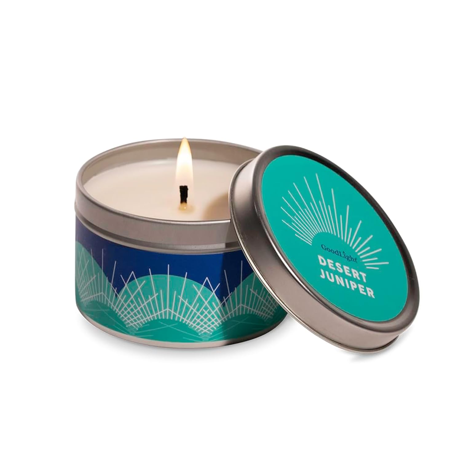 Paraffin-Free Scented Candle, Tin Candles, Birthday Gifts For Women & Men, 30-Hour Burn Time (Desert Juniper, 6 Oz)