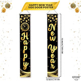 XL Happy New Year Door Banner 72x12 Inch 2026 Party Decor