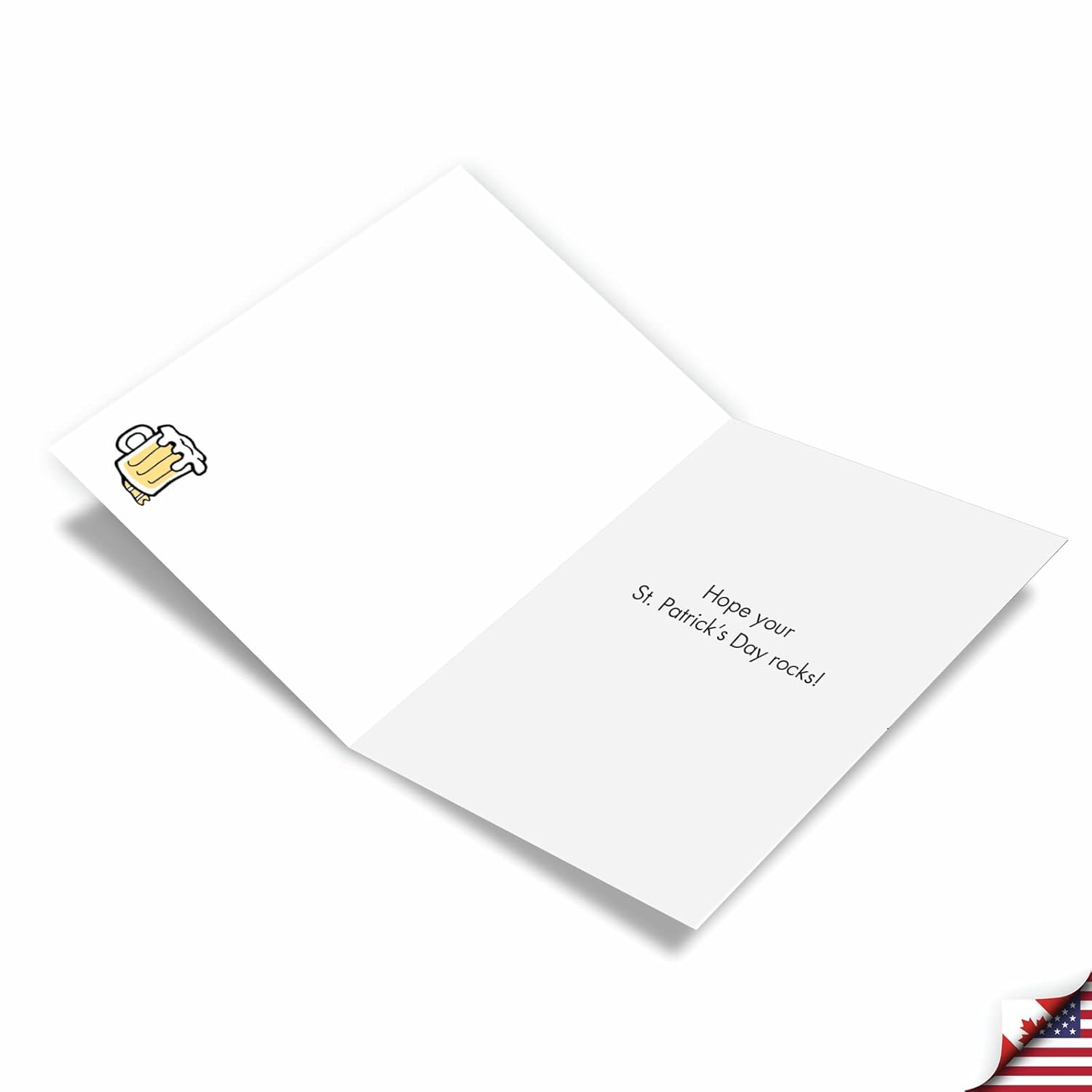 Pack Of 3 Funny St. Patrick'S Day Greeting Cards With Envelopes (1 Designs, 3 Each) Blarney Stone C8889Spg-C3X1