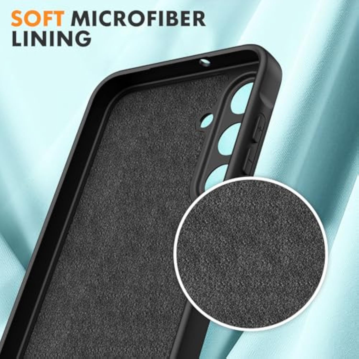 Samsung Galaxy A16 4G/5G Case 2 Pack Screen Protector TPU Silicone Black