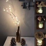 6-Piece Warm White LED Starry String Lights 3.3ft Copper Wire Battery Operated