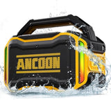 Speakers Bluetooth Wireless: 80W(Peak) Loud Speaker With Bass, 20H Playtime, Ipx6 Waterproof, Large Jobsite Speakers For Work, Outdoor, Workshop, Garage, Portable Speaker With Subwoofer&Tws