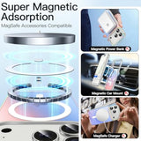 JETech Iridescent Case for iPhone 17 Pro 6.3-Inch Compatible with MagSafe, Cute Unique and Aesthetic Design, Colorful Fluorescent Translucent Back Shockproof Phone Cover (Iridescent)