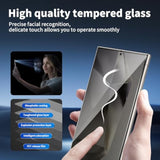 3 Pack For Samsung Galaxy S24 Ultra Privacy Screen Protector, 9H Hardness Anti-Spy Tempered Glass, Scratch-Resistant ?Anti-Fingerprint?Bubble Free, Easy Install