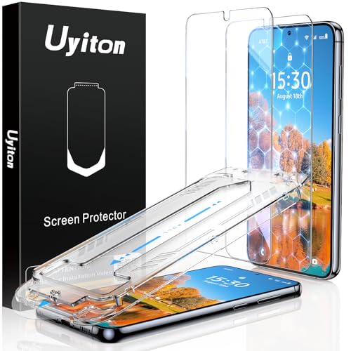 UnBreak-Glass for  Galaxy S23 Screen Protector, [Ultrasonic Fingerprint Support][Auto-Alignment Frame] Scratch-Resistant Bubble-Free S23