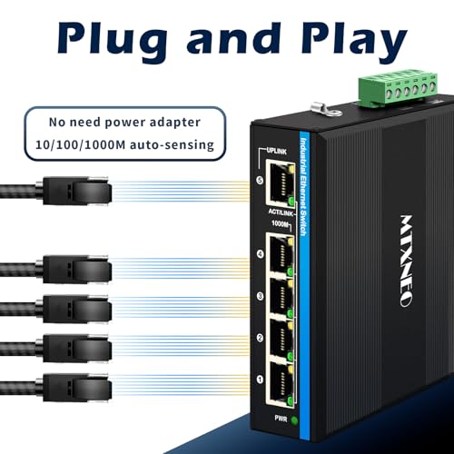 Poe Extender Industrial 4 Port Gigabit Ethernet With 90W Poe Input Ieee802.3Af/At/Bt Poe Output Repeater, 1 In 4 Out Poe Booster For Cctv Camera, Voip