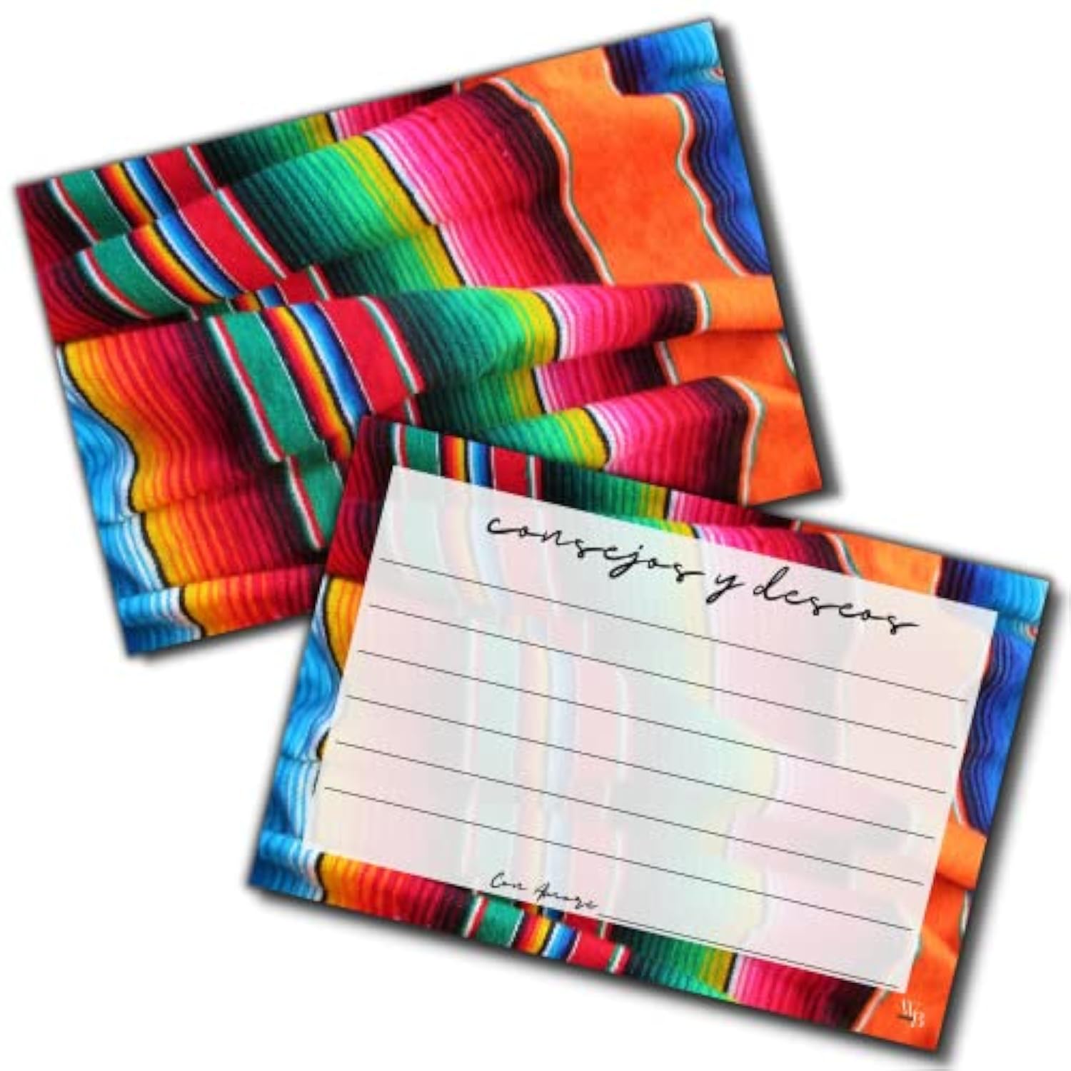 Advice & Wishes Cards In Spanish 50 Consejos Y Deseos Tarjetas 4X6 For Graduation Party Well Mr Mrs Wedding Shower Bridal Retirement Fiesta Baby Games, Multicolored