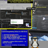 Linux Mint Cinnamon Bootable Usb Flash Drive For Pc Install Or Run Live Operating System Fast, Secure & Easy Alternative To Windows Or Macos With Office & Multimedia Apps