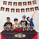 "Wwwe Happy Birthday Banner – Party Decorations For Adults – Durable Reusable Birthday Party Supplies – Perfect Birthday Décor For Boys, Girls, Men, Women – Indoor Outdoor Celebration Banner"