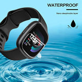 [ 6 Pack ] Compatible For Fitbit Versa 4 / Versa 3 Screen Protector, Fitbit Sense 2 / Sense Screen Protector, [Upgrade Flexible Film] Soft Hd Clear Anti-Scratch Protector For Fitbit Accessories