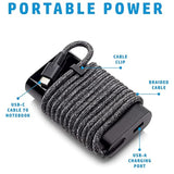 65W Slim Travel Hp Usb C Ac Charger For Hp Spectre X360 Elitebook X360 Probook