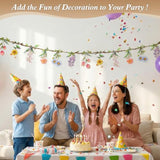Flower Banner For Birthday Baby Shower Fairy Tale Market And Spring Party Decorations Bloom Flower Banner Party Supplies
