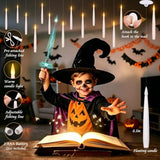 Upgraded 20Pcs Floating Candles with Wand for Halloween Decorations