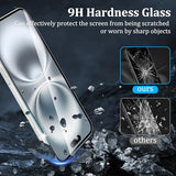 2 Pack Screen Protector for iPhone 17, 9H Hardness Tempered Glass Protection with easy installation tool, HD Clear, Anti-Scratch, Bubble Free, Case