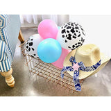 Cow Balloons Garland Arch Kit For Cowboy Cowgirl Themed Gender Reveal