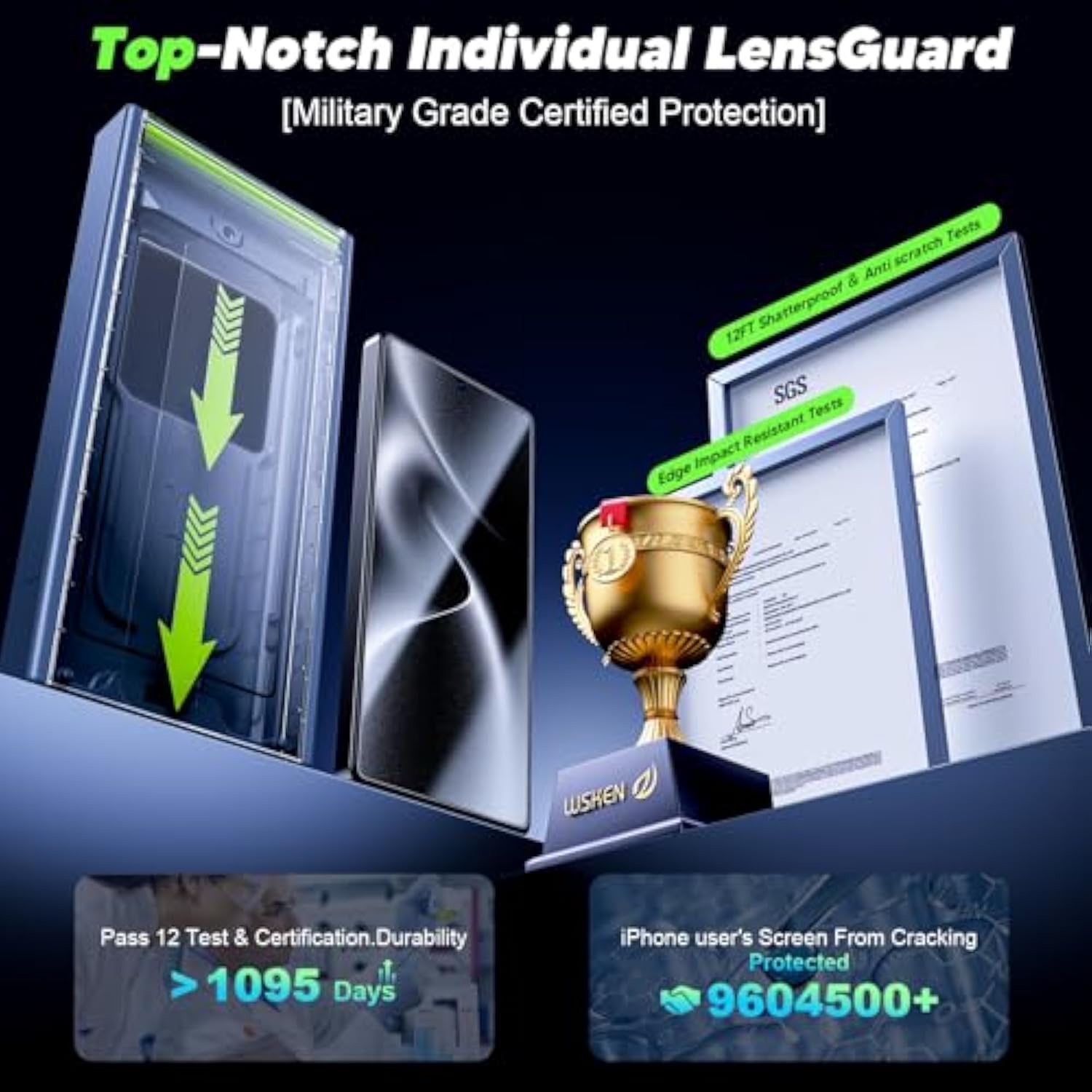 For Samsung Galaxy S25 Ultra Screen Protector - [0.02S Fingerprint Unlock] [No.1 Top 9H+ Tempered Glass] [Auto Dust Remove] [Zero Bubble] 8K Hd 10X Shatterproof Case Friendly, 2 Pack