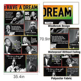 Martin Luther King Jr. Day Door Cover I Have A Dream Decorations MLK Day Black History Month School Classroom Office Door Decor