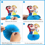 Beto Y Bely Party Decorations Honeycomb Centerpiece, 8 Pieces Music Be