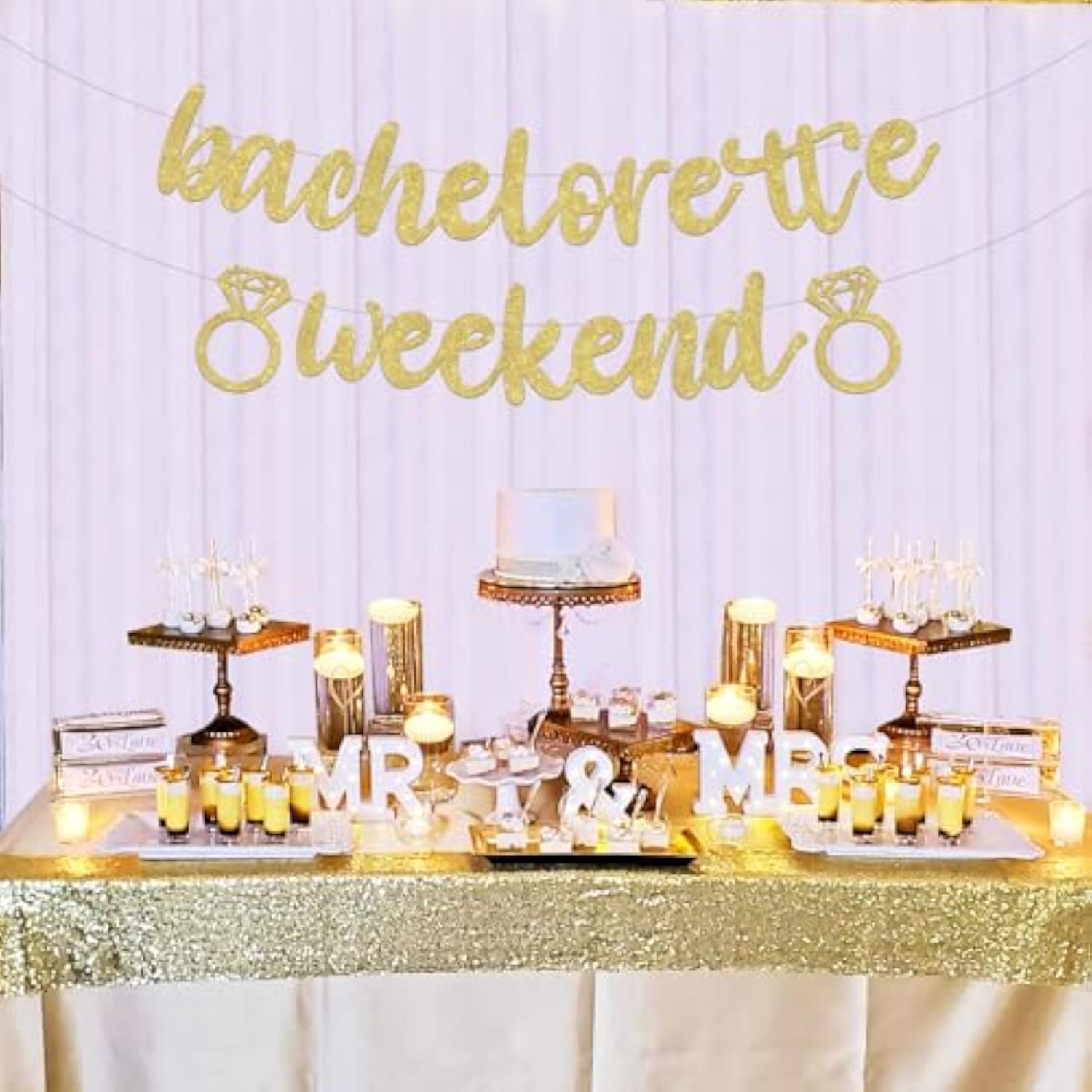 Bachelorette Weekend Banner, Bach Weekend Decorations Destination Bachelorette Party Bridal Shower Engagement Wedding Supplies