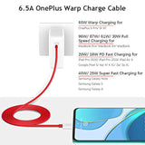 For Supervooc Warp Charge Cable For Oneplus 10T 9 Pro 8T 6.5A Charging Cable Usb C To Usb C Cable For Macbook Air Ipad Pro, 6.6Ft Fast Charging Cord For Samsung S25 Ultra S24+ A16 S23 A35 S22