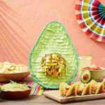 Avocado Pinata For Cinco De Mayo Party Decorations, Mexican Fiesta (Small, 15X10.5X6.5 In) - Mini Pinata - Avocado Birthday Decorations