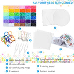 11800Pcs Fuse Beads Craft Kit, 36 Colors 5Mm Beads, Melting Beads Set For Girls, Including Pegboards, Ironing Paper, Tweezers, Great Gift For Birthday
