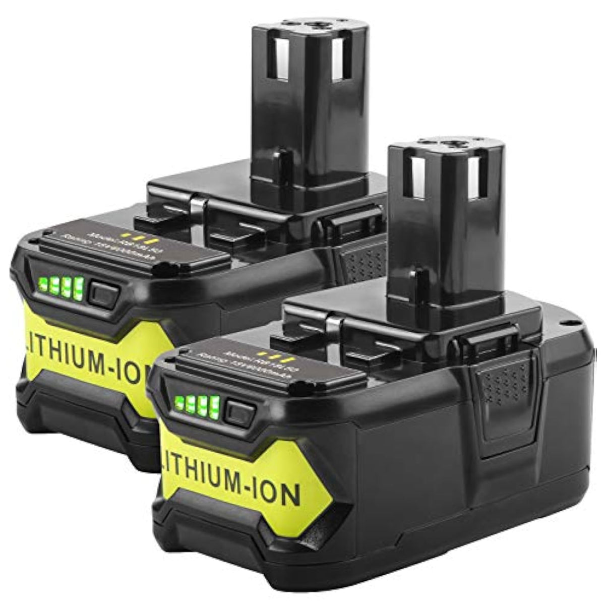 6Ah High-Capacity Replacement Battery for Ryobi 18V One+ Cordless Tools