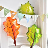 9PCS Thanksgiving Balloons Fall Acorn Pine Cone Leaf Squirrel Party Decor