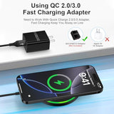 15W Wireless Charger Fast Charging Pad For Motorola Moto G Stylus 5G 2025/G Power 2024, Android Wireless Charging Station For Samsung Galaxy S25 Ultra S25+ S24 Fe S23 S22 Z Flip6, Pixel 9Pro 9 8A 8Pro