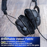 Ear Pads Replacement For Mmx 300, Dt 770 Pro, Dt 880 Pro, Dt 990 Pro, Dt 1770 Pro, Dt 1990 Pro, Dt 177X, T 90, Softer Memory Foam, Extra Durability By (Black)