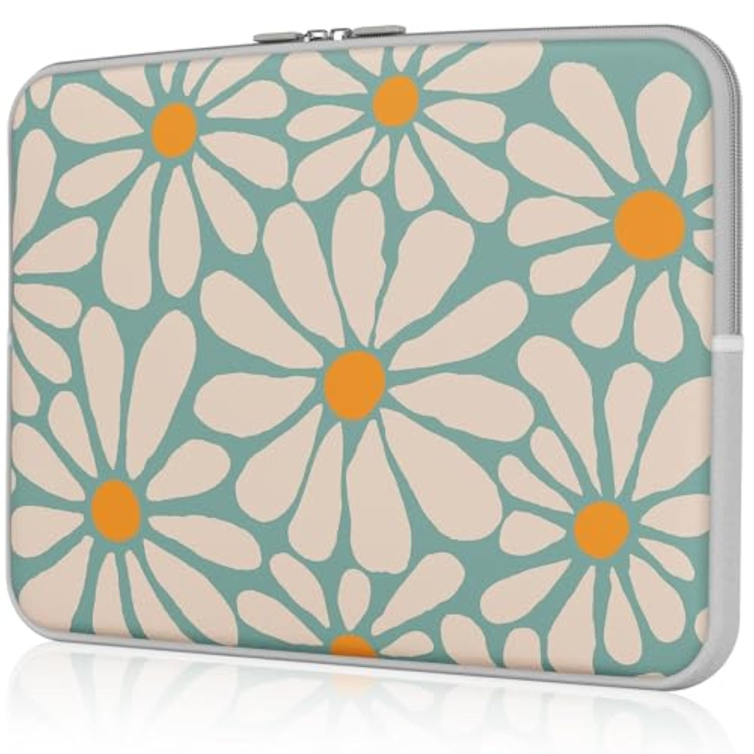 Laptop Sleeve Case For Macbook Pro 13 Inch & Macbook Air 13 Inch Slim Protective Computer Case, Water-Resistant Laptop Sleeve Compatible With Chromebook, Dell, Hp Notebook For Laptops - Floral