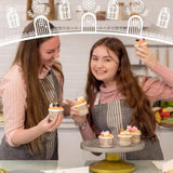 100 Pcs Christmas Paper Baking Cup Gingerbread House Muffin Cups Cupcake Wrappers Muffins Liners For Xmas Holiday Birthday Party Candy Cake Make Snack Christmas Decorations Supplies