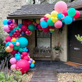 148-Pc Trol Balloon Garland Kit with Trol Balloons for Girls’ Birthday Parties