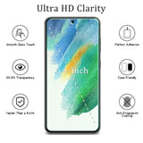[2-Pack] Screen Protector For Samsung Galaxy S21 Fe 5G [Not Fit For Galaxy S21] Tempered Glass, Bubble Free, Anti Scratch, Easy To Install