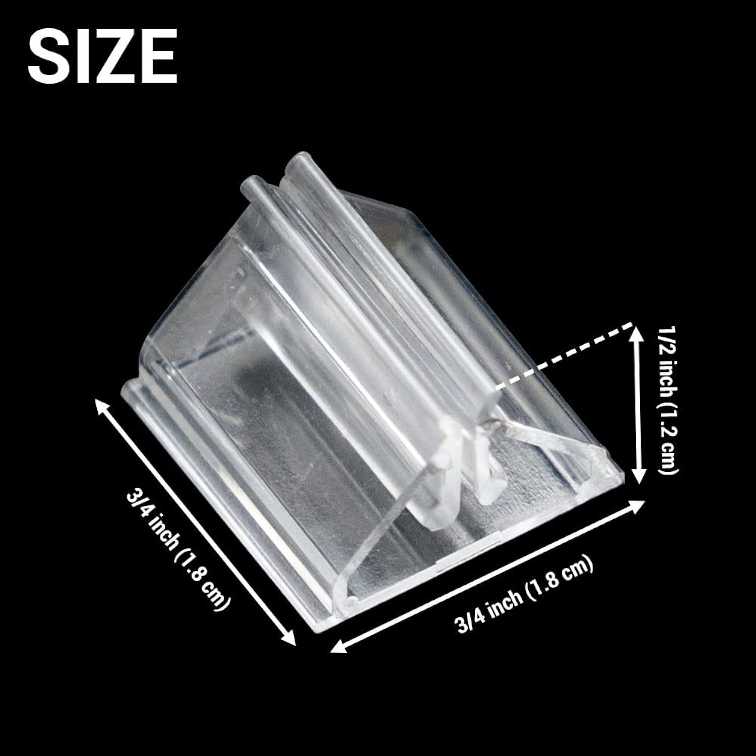 50 Pieces Game Card Stands Plastic Card Holder Clear Small Wedding Table For Board Table Signs Memos Pictures Photos Diy Party Favors